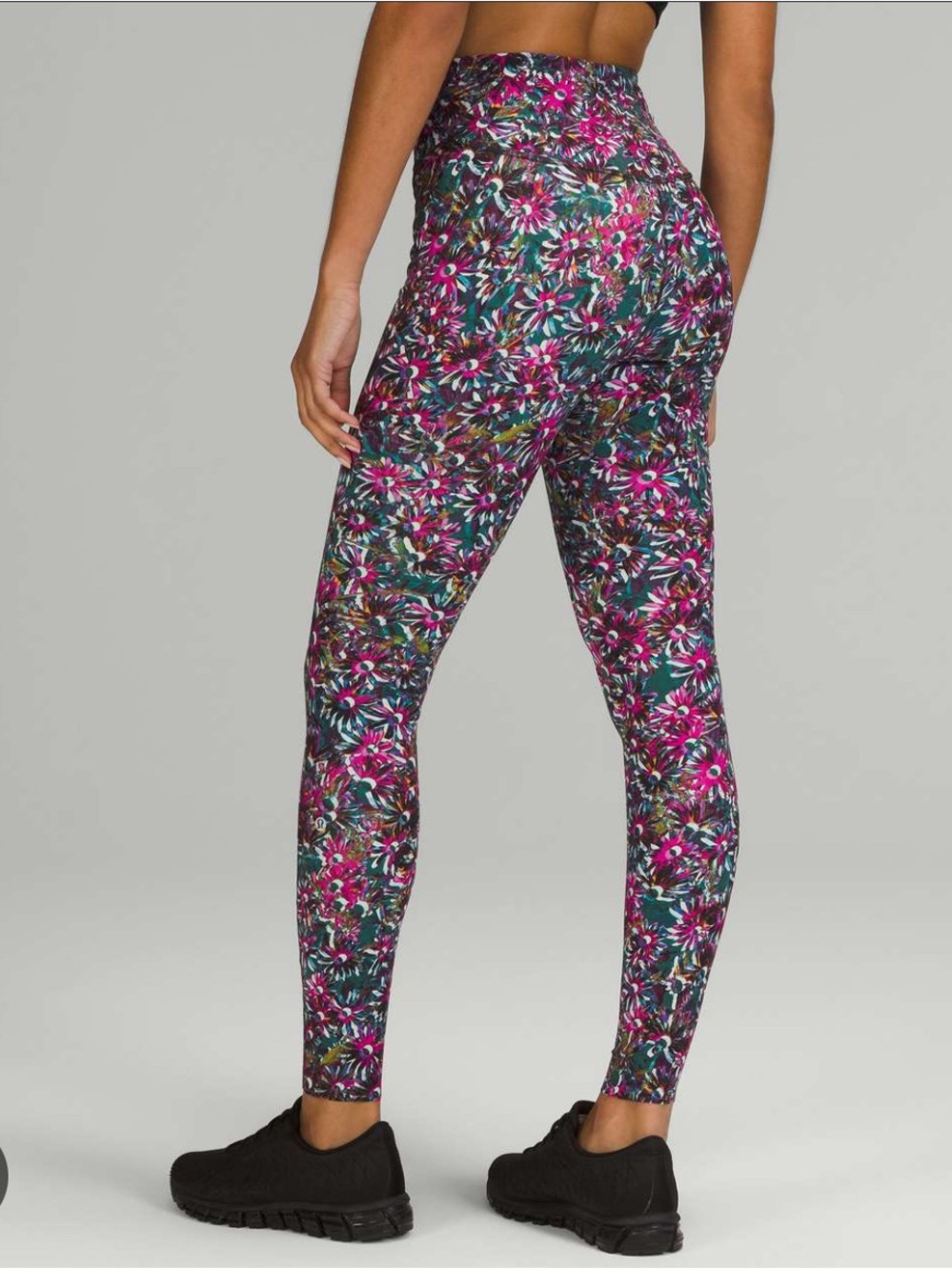 Lululemon Base Pace HR Tight 28 Floral Electric Multi
